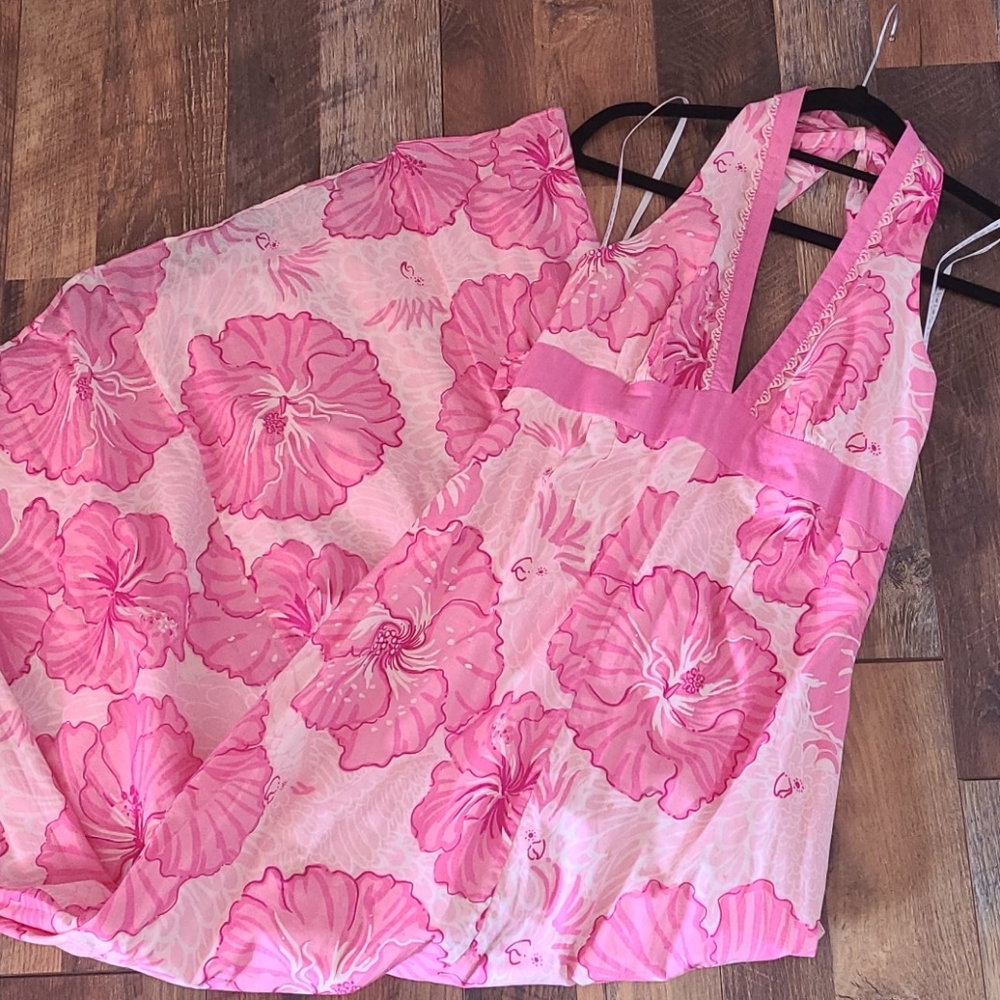 Lilly Pulitzer Maxi Dress pink